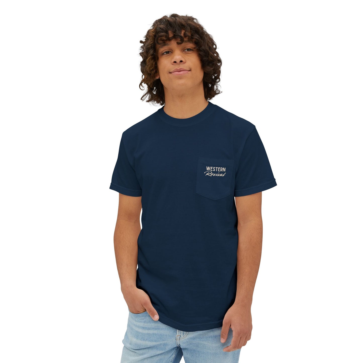 Run Wide - Fishing Pocket Graphic Tee