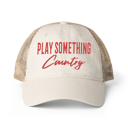 Women's "Play Something Country" Mesh-Back Cap