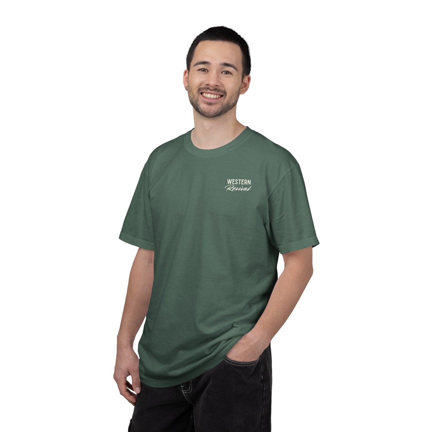 Built Not Given T-Shirt — Western Revival Hardline Division Comfort Colors Tee