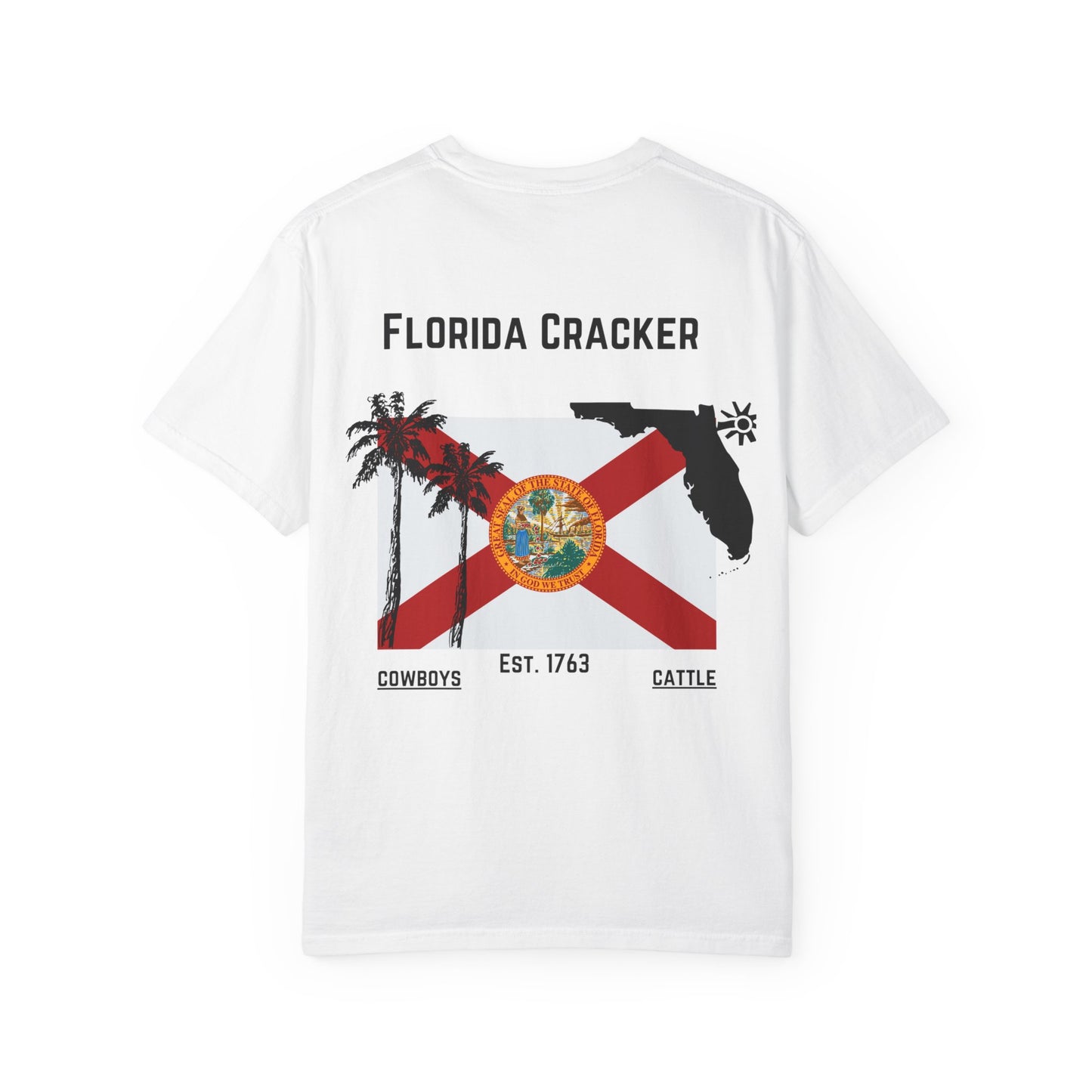 Western Florida Cracker T-Shirt, Unisex Graphic Tee for Cowboys, Casual Wear, Gift for Florida Lovers