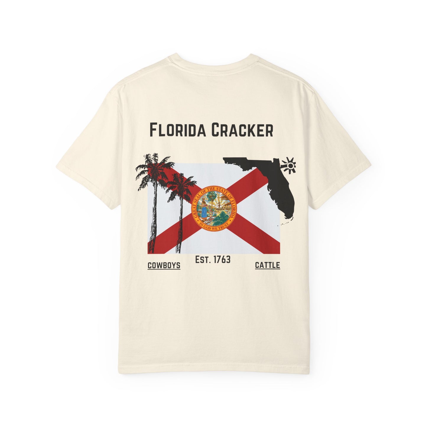 Western Florida Cracker T-Shirt, Unisex Graphic Tee for Cowboys, Casual Wear, Gift for Florida Lovers