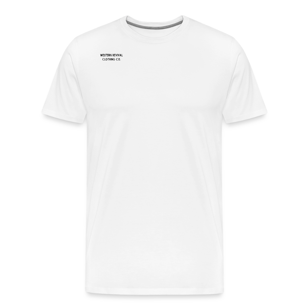 FL Cracker Cowboy -  Men's Premium T-Shirt - white