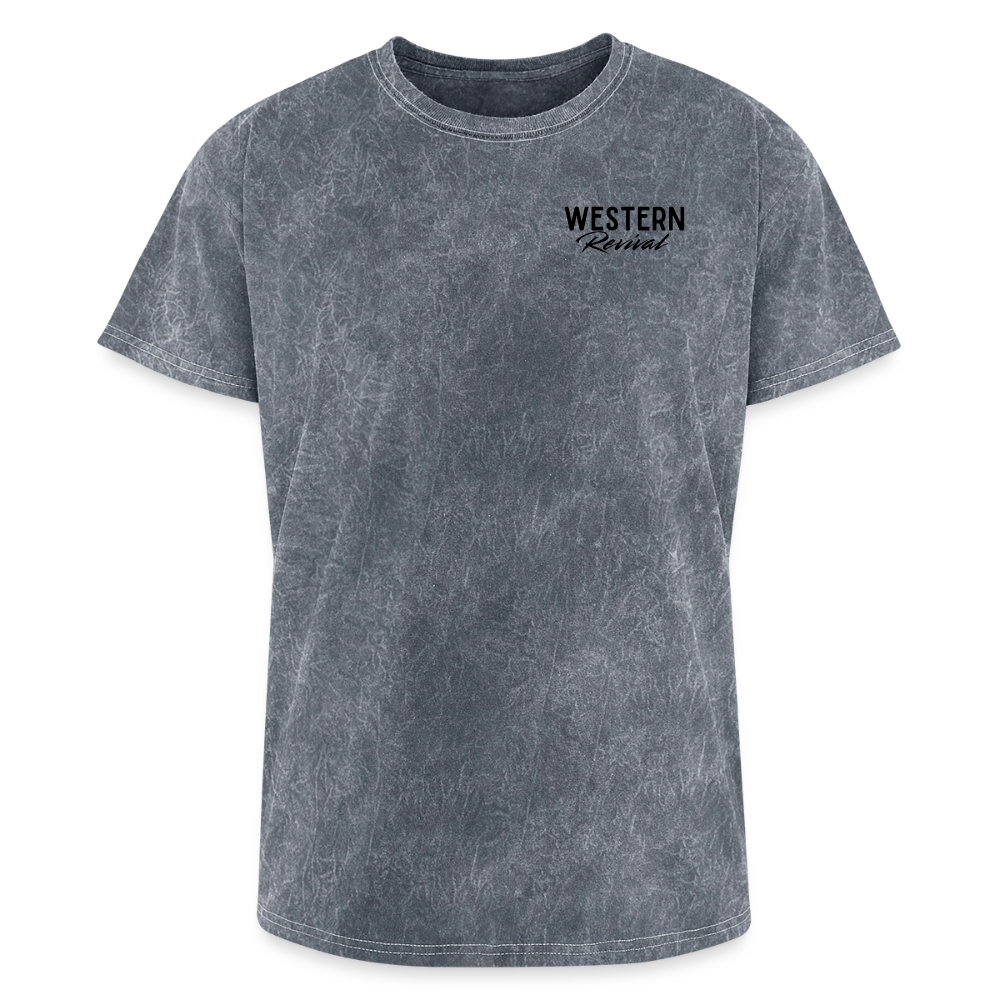 Make America Cowboy Again - Mineral Wash T-Shirt - mineral grey