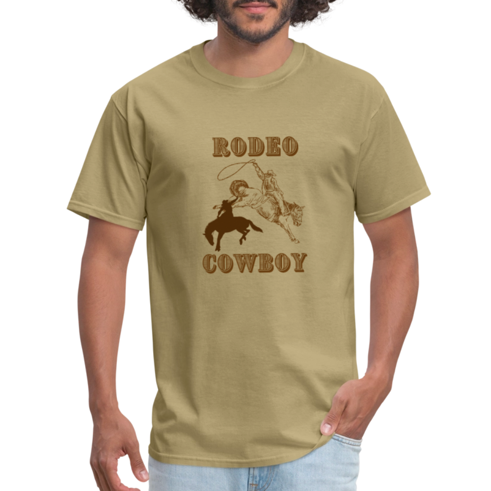 Rodeo Cowboy Unisex Classic T-Shirt - khaki