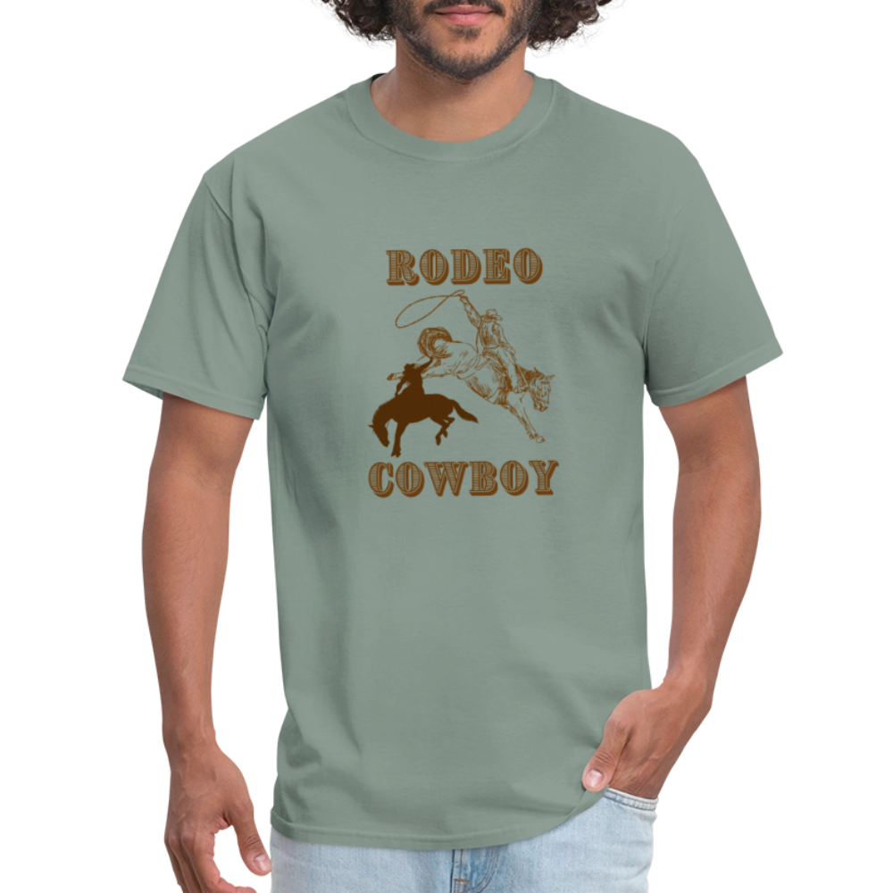 Rodeo Cowboy Unisex Classic T-Shirt - sage