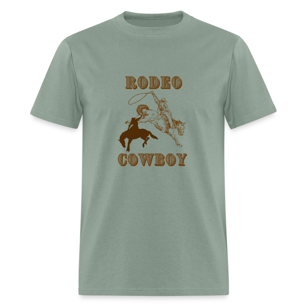 Rodeo Cowboy Unisex Classic T-Shirt - sage
