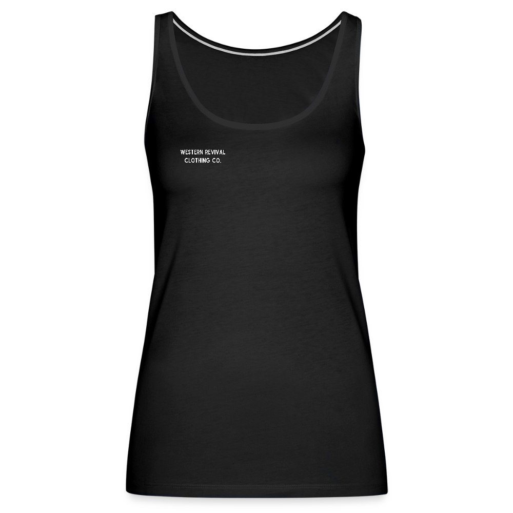 Cowboy Strong Women’s Premium Tank Top - black