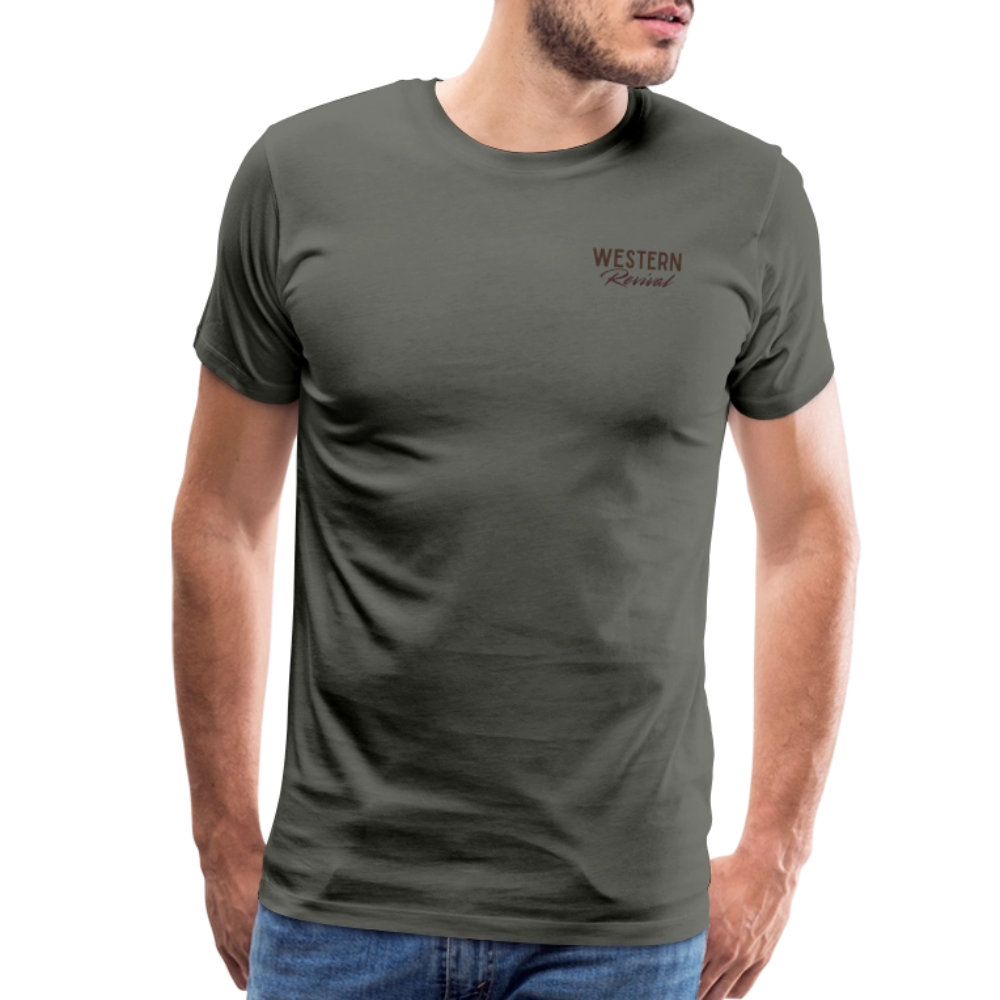 Men's Built For The Wild T-Shirt - asphalt gray