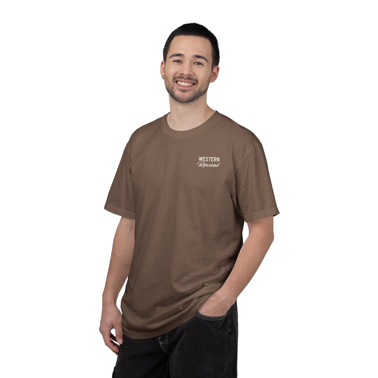 Built Not Given T-Shirt — Western Revival Hardline Division Comfort Colors Tee