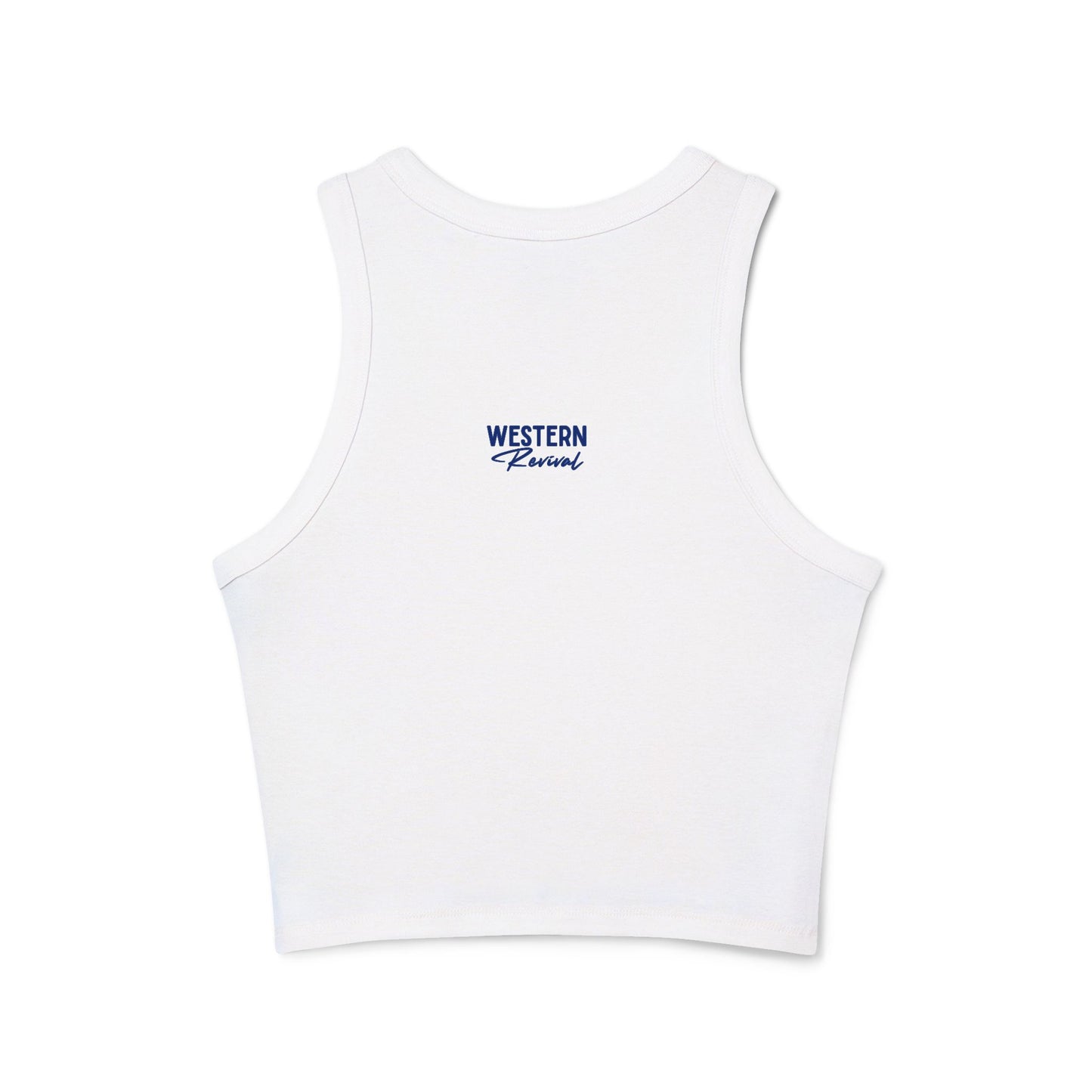 Boho Women's Racer Tank Top - 'Too Wild to Tame' Design